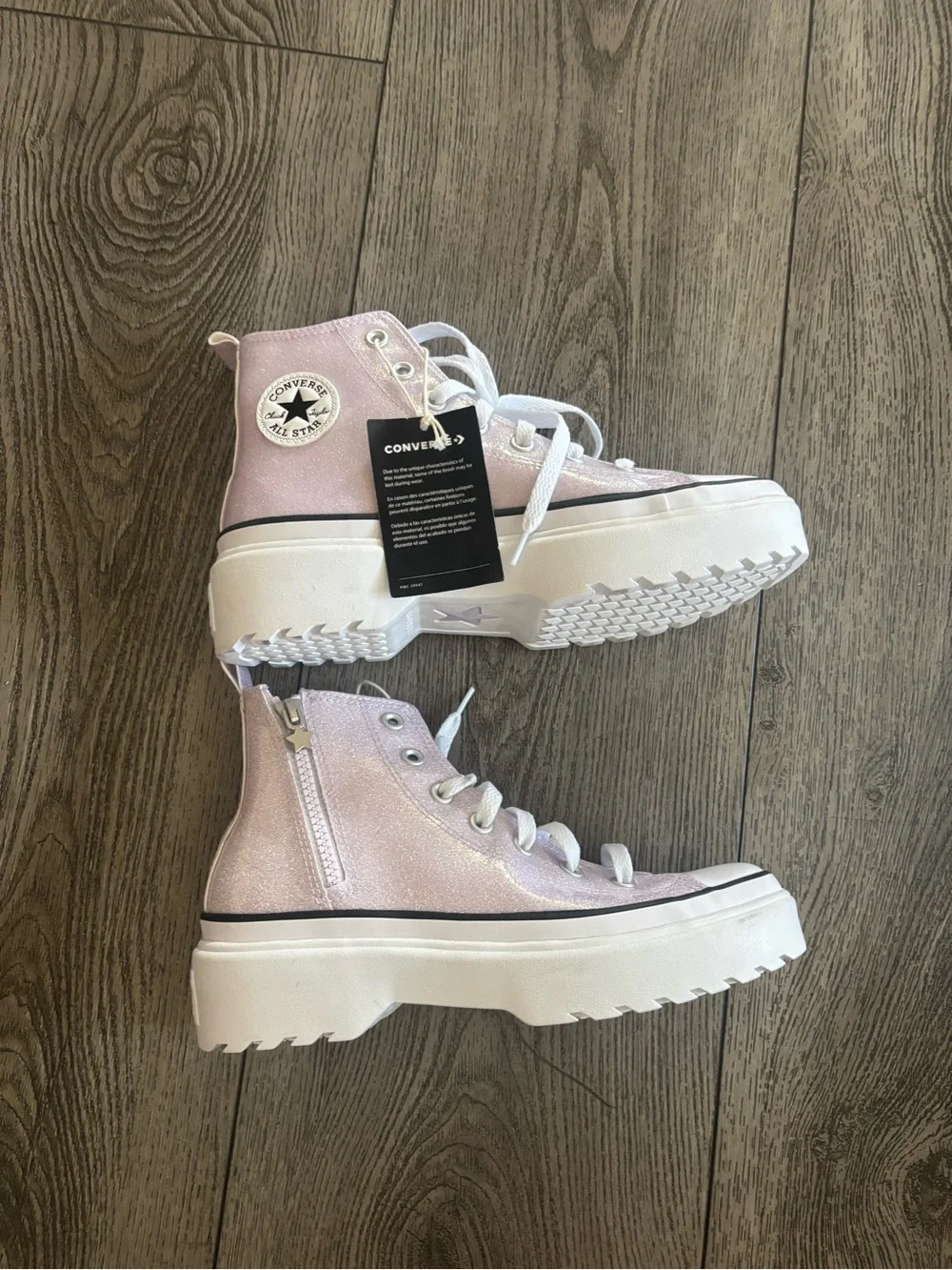Converse Kids Glitter de los High-Top Sneakers